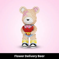 Flower Delivery Bear